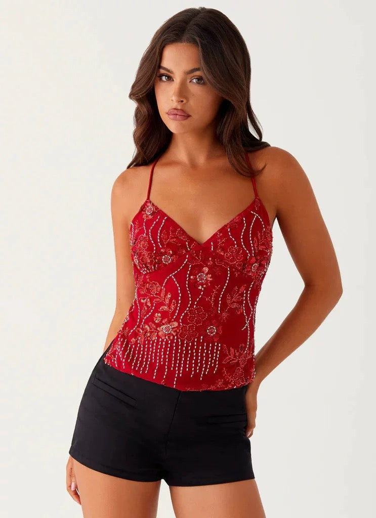 Flower Top - Multicolor
