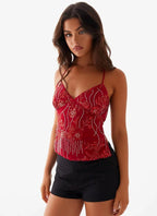 Flower Top - Multicolor