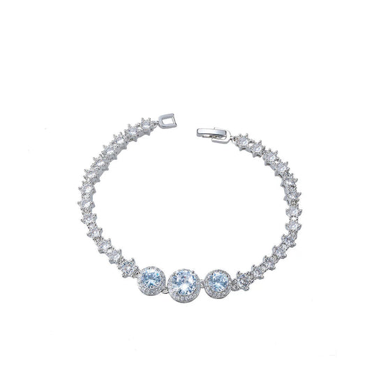 Diamond Bracelet - Silver