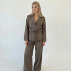 MARA PINSTRIPE SET