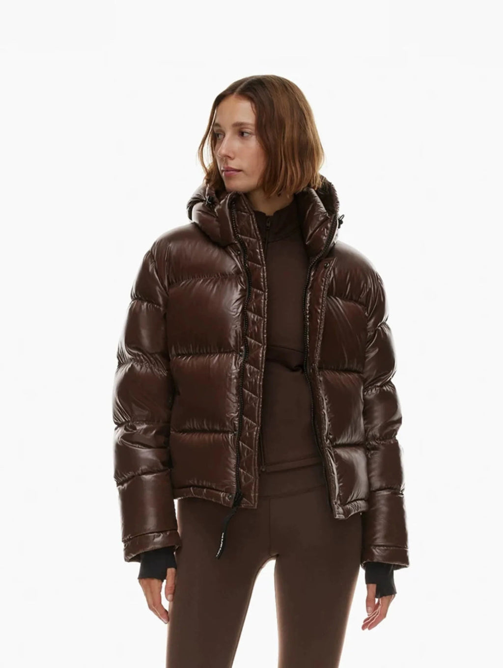Shiny Puffer Jacket