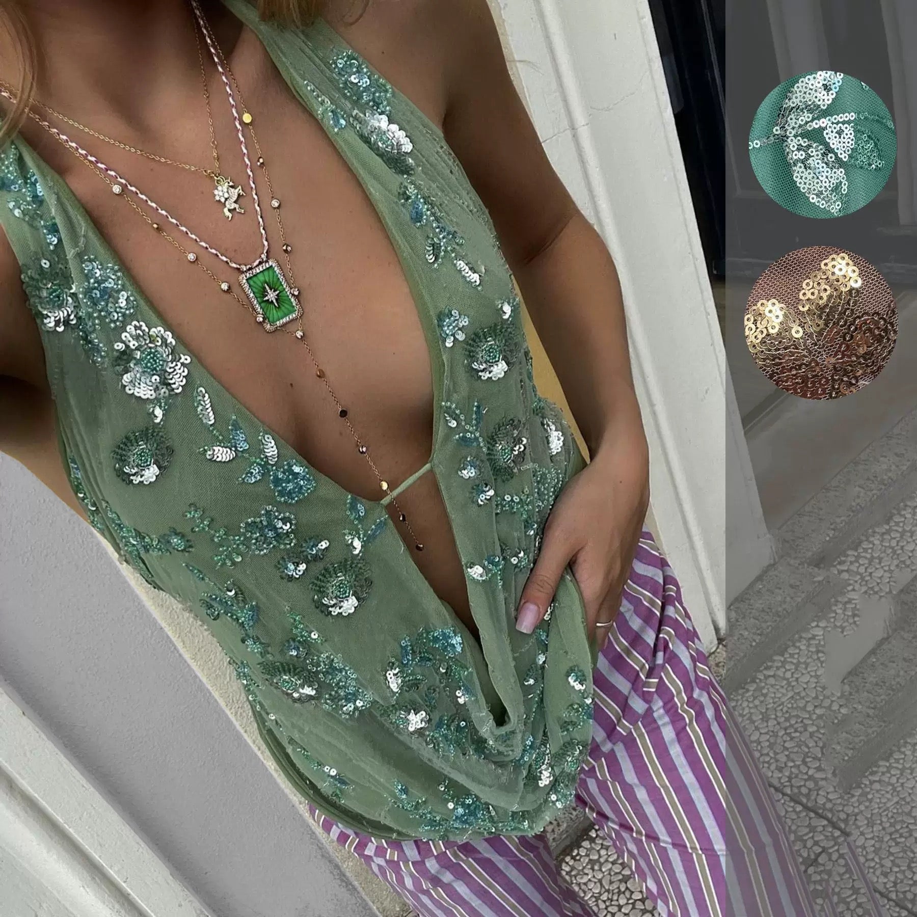 Sequin Top